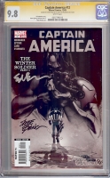 Captain America #12 CGC 9.8 w CGC Signature SERIES