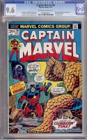 Captain Marvel #26 CGC 9.6 ow/w