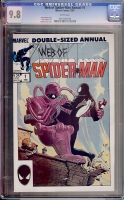 Web of Spider-Man Annual #1 CGC 9.8 w