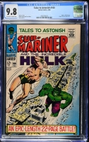 Tales to Astonish #100 CGC 9.8 ow/w