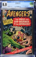 Avengers #3 CGC 8.0 ow/w