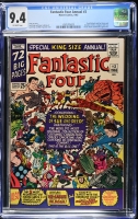 Fantastic Four Annual #3 CGC 9.4 ow