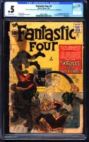 Fantastic Four #2 CGC 0.5 ow
