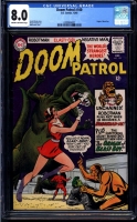 Doom Patrol #100 CGC 8.0 cr/ow