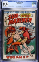 Sub-Mariner #50 CGC 9.4 ow/w