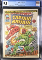 Captain Britain #18 CGC 9.8 w
