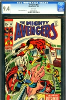 Avengers #66 CGC 9.4 w