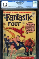 Fantastic Four #4 CGC 1.5 ow/w
