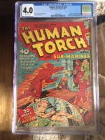 Human Torch #2 CGC 4.0 ow