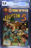 Fightin' Five #43 CGC 9.0 w