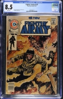 Fightin' Army #123 CGC 8.5 w