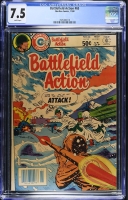 Battlefield Action #65 CGC 7.5 w