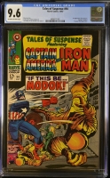 Tales of Suspense #94 CGC 9.6 ow/w