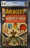 Avengers #9 CGC 9.2 ow/w