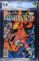 Warlord #82 CGC 9.8 w Newsstand Edition
