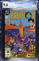 World of Krypton Vol 2 #1 CGC 9.6 w