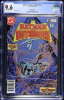 Batman and the Outsiders #3 CGC 9.6 w Newsstand Edition