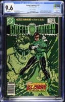 Green Lantern #177 CGC 9.6 w Newsstand Edition