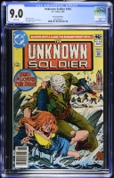 Unknown Soldier #242 CGC 9.0 w Newsstand Edition