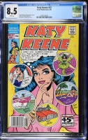 Katy Keene #22 CGC 8.5 w