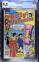 Betty and Veronica #7 CGC 9.0 w