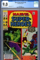 Marvel Super-Heroes #26 CGC 9.0 ow/w