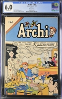 Archie #205 CGC 6.0 ow Mexican Edition