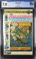 War is Hell #6 CGC 7.0 ow Mexican Edition
