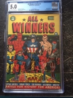 All Winners Comics #4 CGC 5.0 ow/w
