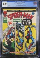Spider-Man Comics Weekly #116 CGC 9.2 ow/w United Kingdom