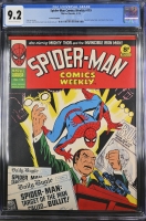 Spider-Man Comics Weekly #119 CGC 9.2 ow/w United Kingdom