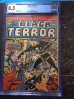 Black Terror #4 CGC 8.5 ow/w
