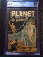 Planet Comics #56 CGC 5.5 ow