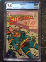 Superman #102 CGC 7.5 ow/w