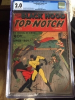 Top-Notch Comics #11 CGC 2.0 cr/ow