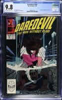 Daredevil #256 CGC 9.8 ow/w