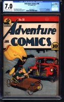Adventure Comics #58 CGC 7.0 ow/w