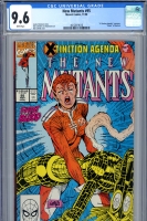New Mutants #95 CGC 9.6 w