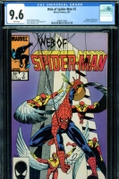 Web of Spider-Man #2 CGC 9.6 w
