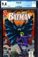 Batman #491 CGC 9.4 w