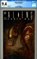 Aliens: Earth War #1 CGC 9.4 w