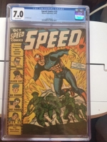 Speed Comics #23 CGC 7.0 ow