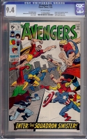 Avengers #70 CGC 9.4 ow