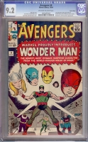 Avengers #9 CGC 9.2 ow/w Suscha News