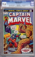 Captain Marvel #26 CGC 9.6 ow