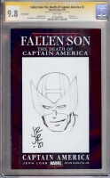 Fallen Son: The Death of Captain America #3 CGC 9.8 w CGC Signature SERIES