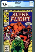Alpha Flight #2 CGC 9.6 w