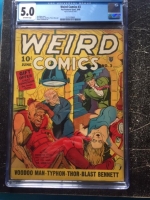 Weird Comics #3 CGC 5.0 ow