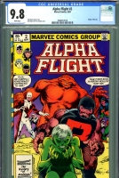 Alpha Flight #2 CGC 9.8 w