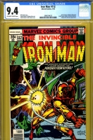 Iron Man #112 CGC 9.4 ow/w